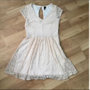 SALE!!!! Blush pink lace dress